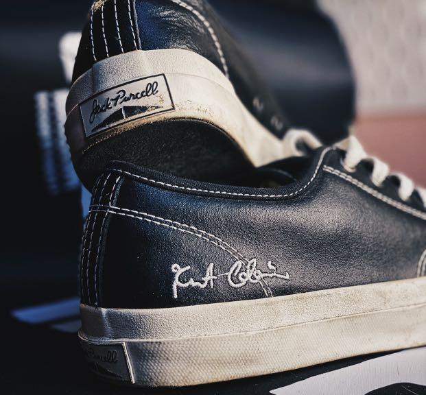 Converse jack purcell kurt on sale cobain