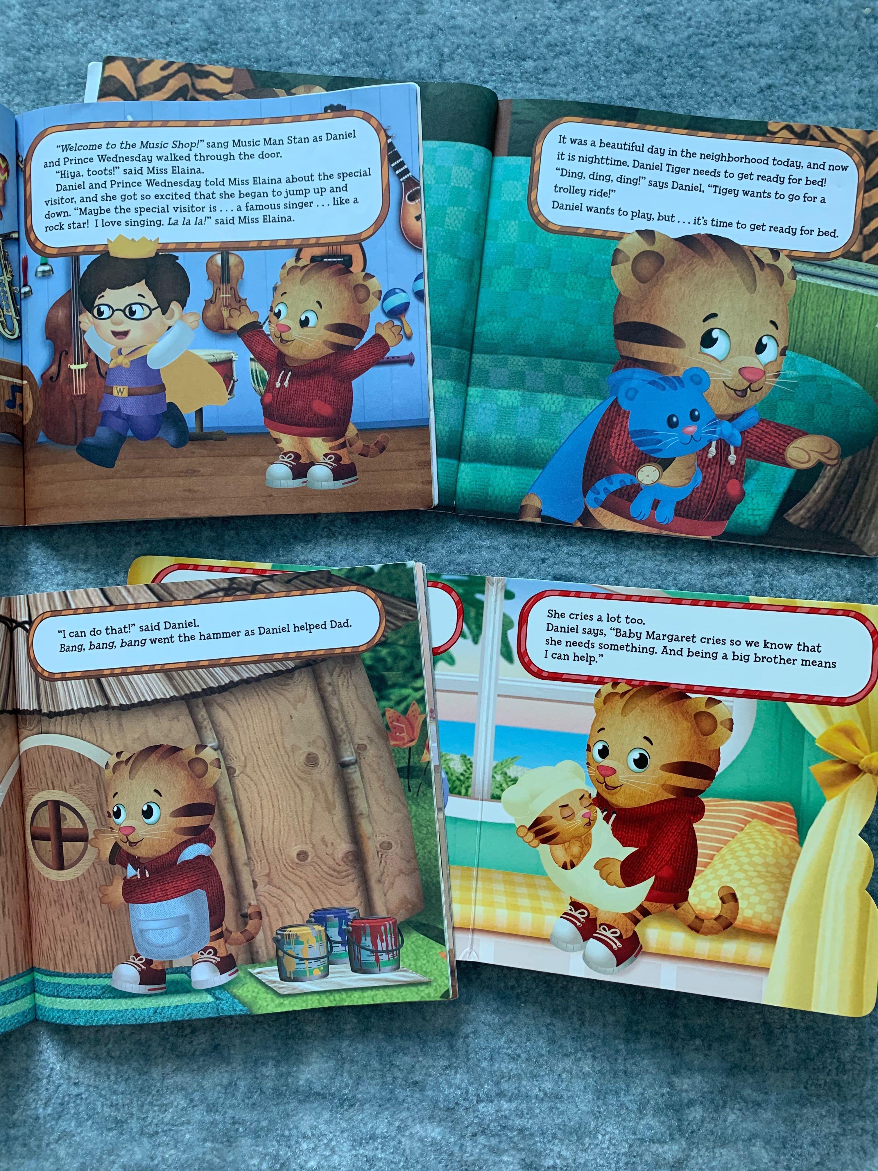 Daniel Tiger's Neighbourhood book set, Hobbies & Toys, Books