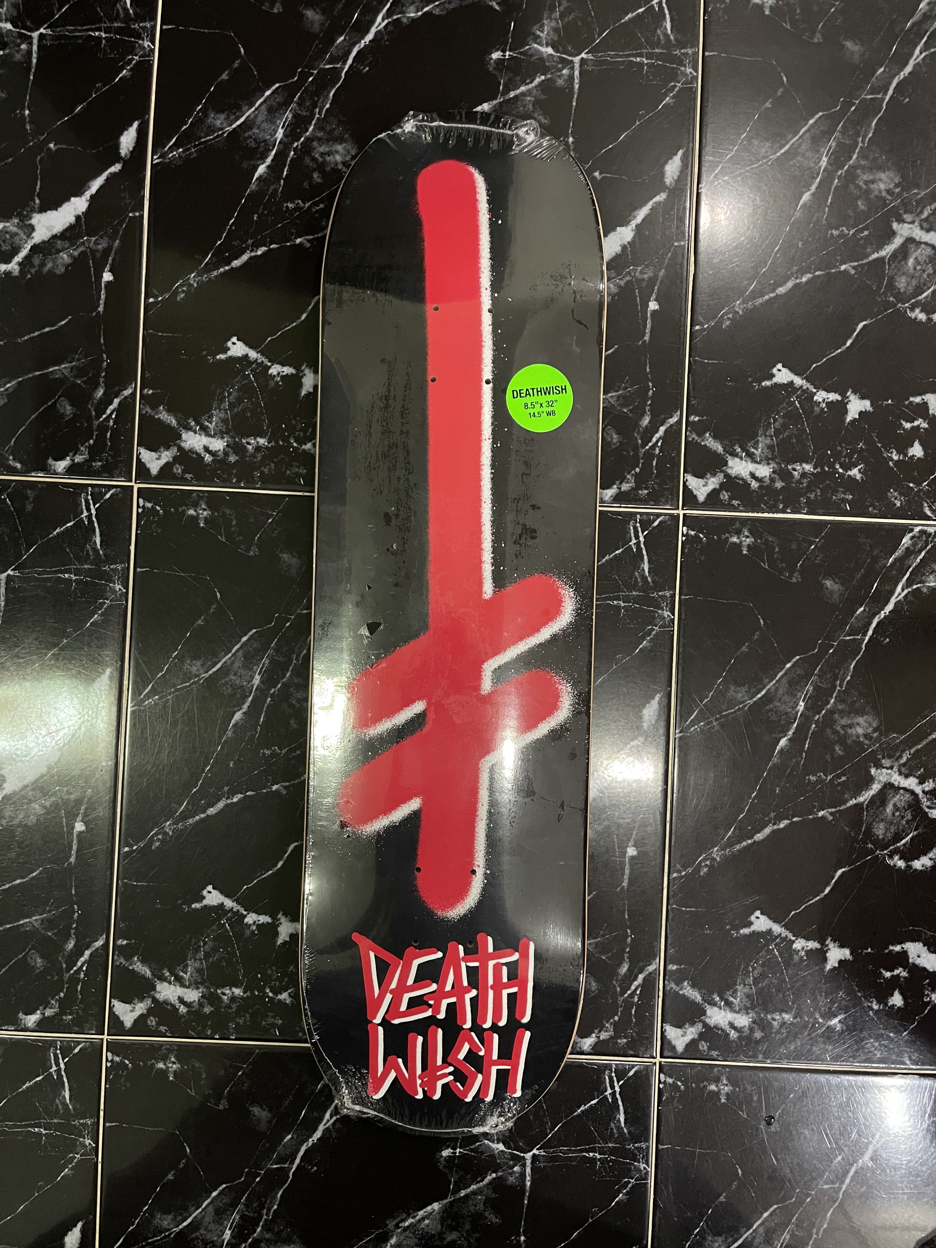 Deathwish Gang Logo Deck Size 8 5 Bicycles Pmds Personal Mobility Devices Skates On Carousell