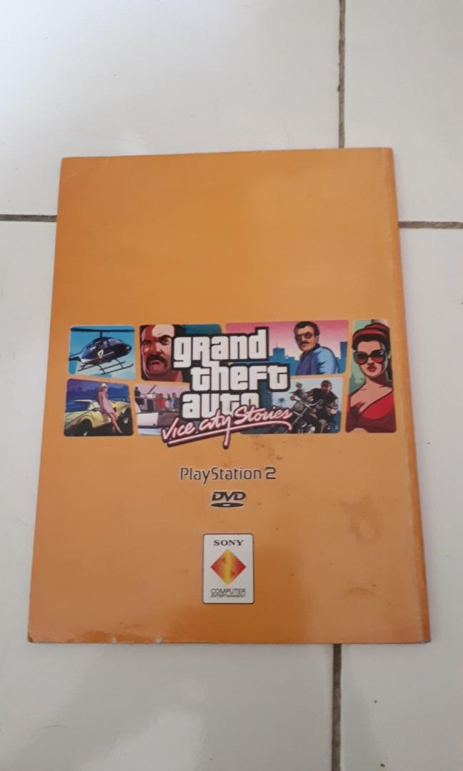 Dijual Buku Panduan Game Playstation 2 GTA Vice City Stories, Buku ...