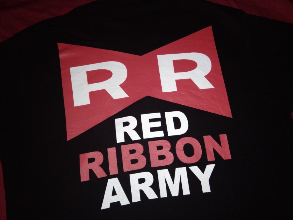 Dragon Ball Red Ribbon Army tshirt anime, Men's Fashion, Tops & Sets
