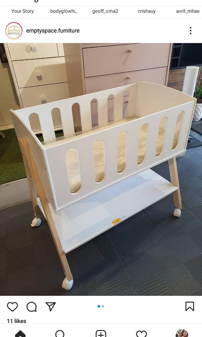 minimalist baby crib