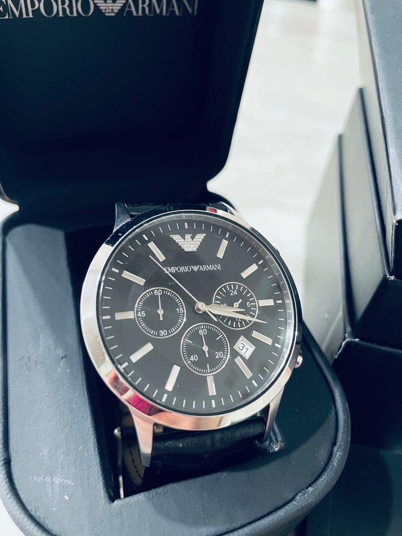 Emporio Armani watch AR2447, Men's Fashion, Watches \u0026 Accessories, Watches  on Carousell