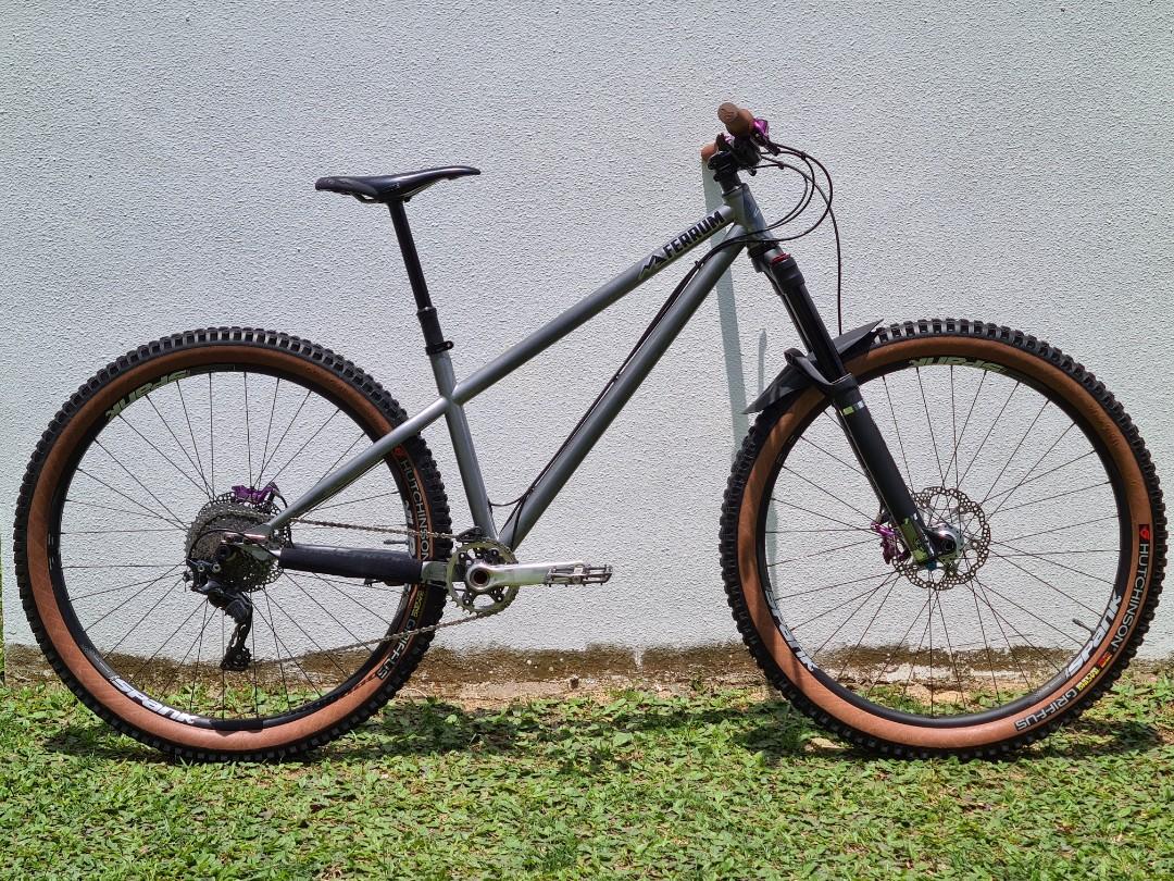 Ferrum Bikes made in USA hardcore hardtail steel cromo MTB 29er