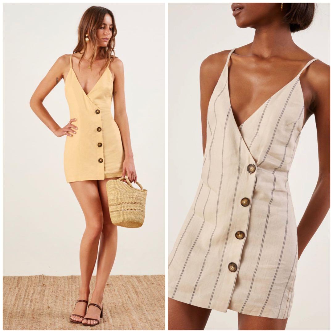 Reformation Cayman Mini Dress authentic 