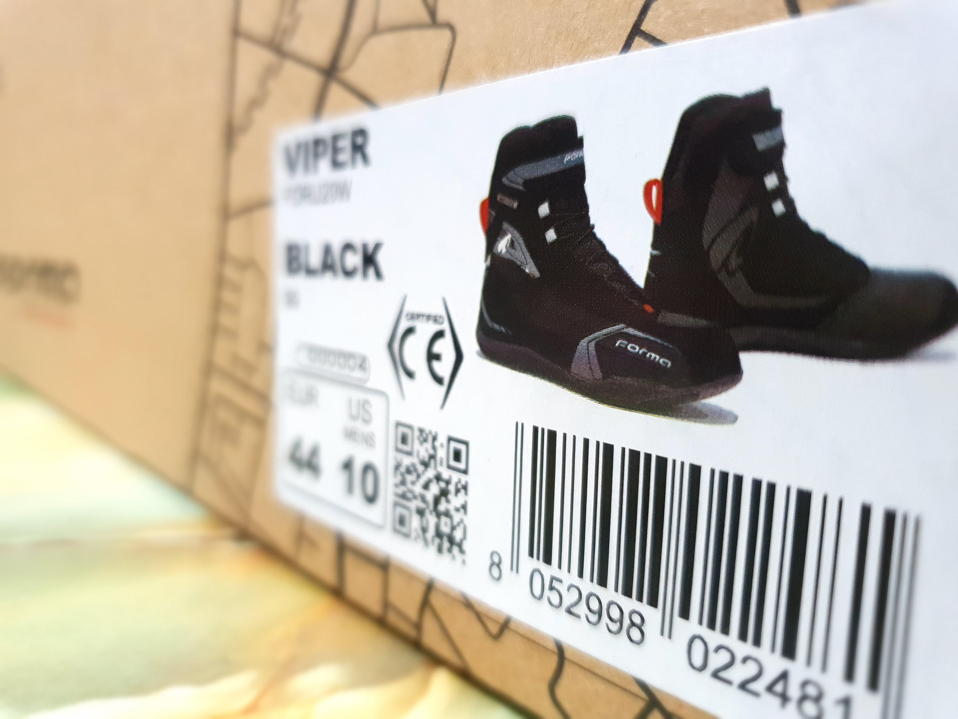 Forma viper boot 44 US10 Motorcycles Motorcycle Apparel on Carousell
