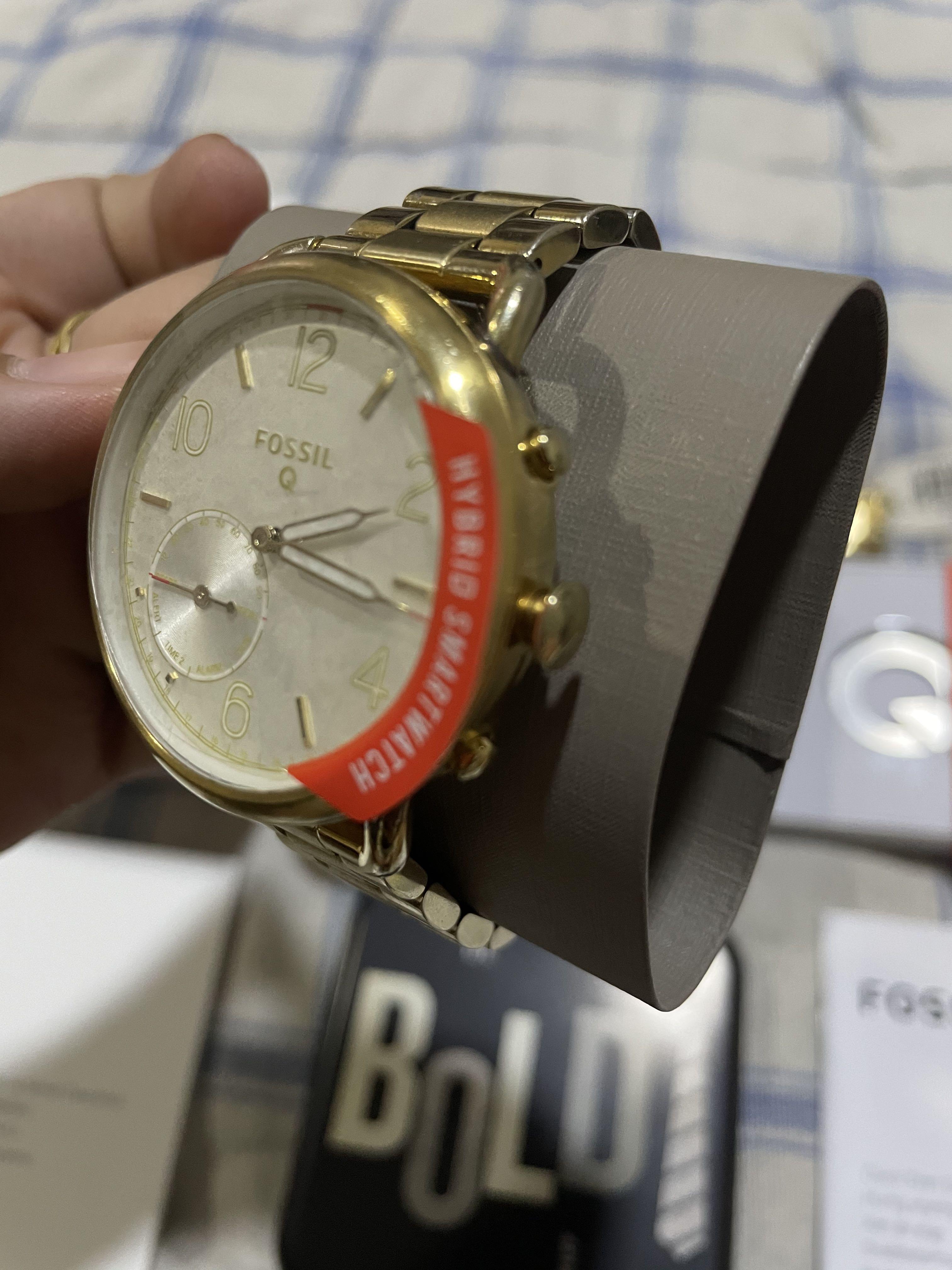 Fossil Q Hybrid Smartwatch Fesyen Wanita Jam Tangan di Carousell