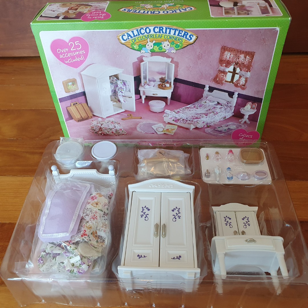 Calico critters girl's bedroom set cheap