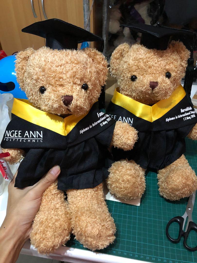 Graduation Bear Customised Gift Gown