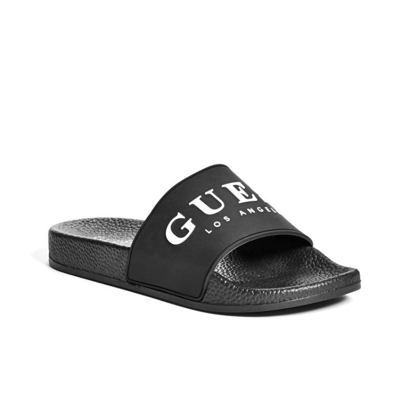 Guess Slides, Women's Fashion, Footwear, Slippers and slides on Carousell