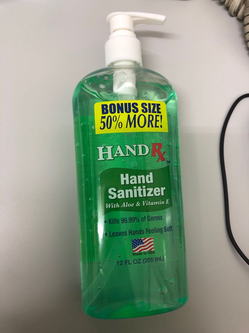 Hand rx sales hand sanitizer