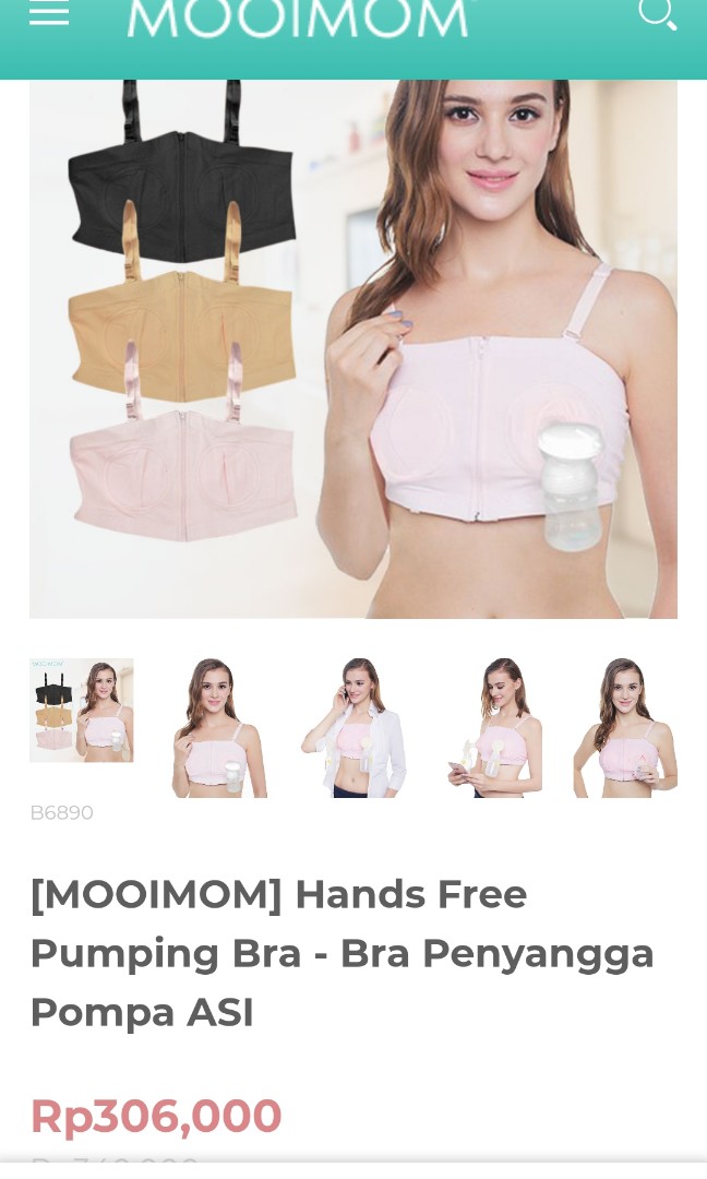 MOOIMOM Hands Free Pumping Bra - MOOIMOM