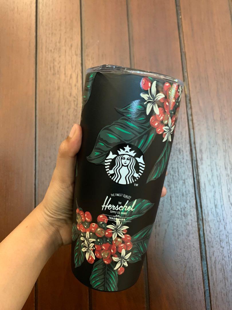 Herschel x Starbucks x Miir (tumbler, Barang Yang Dicari di Carousell