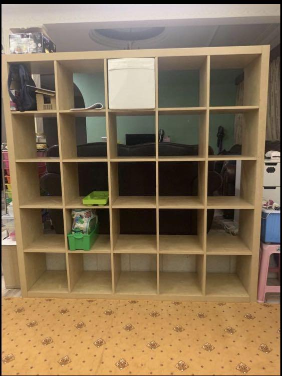 Ikea kallax 25 holes discontinue item, Furniture & Home Living