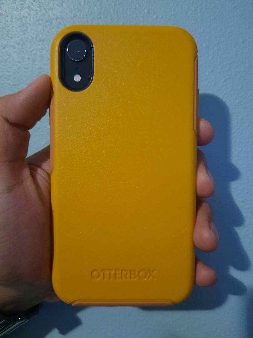 iPhone XR Otterbox Symmetry Case Yellow Mobile Phones Gadgets Mobile Gadget Accessories Cases Sleeves on Carousell