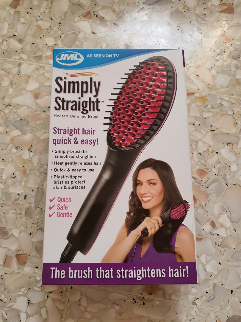 JMl Heated Ceramic Brush Beauty Personal Care Hair on Carousell