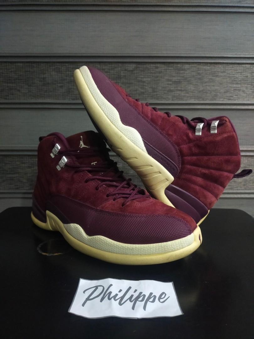 Jordan 12 discount bordeaux mens
