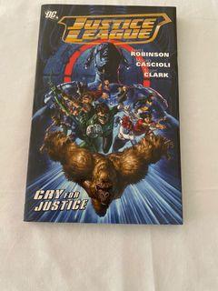 Justice League Cry For Justice TPB for sale
