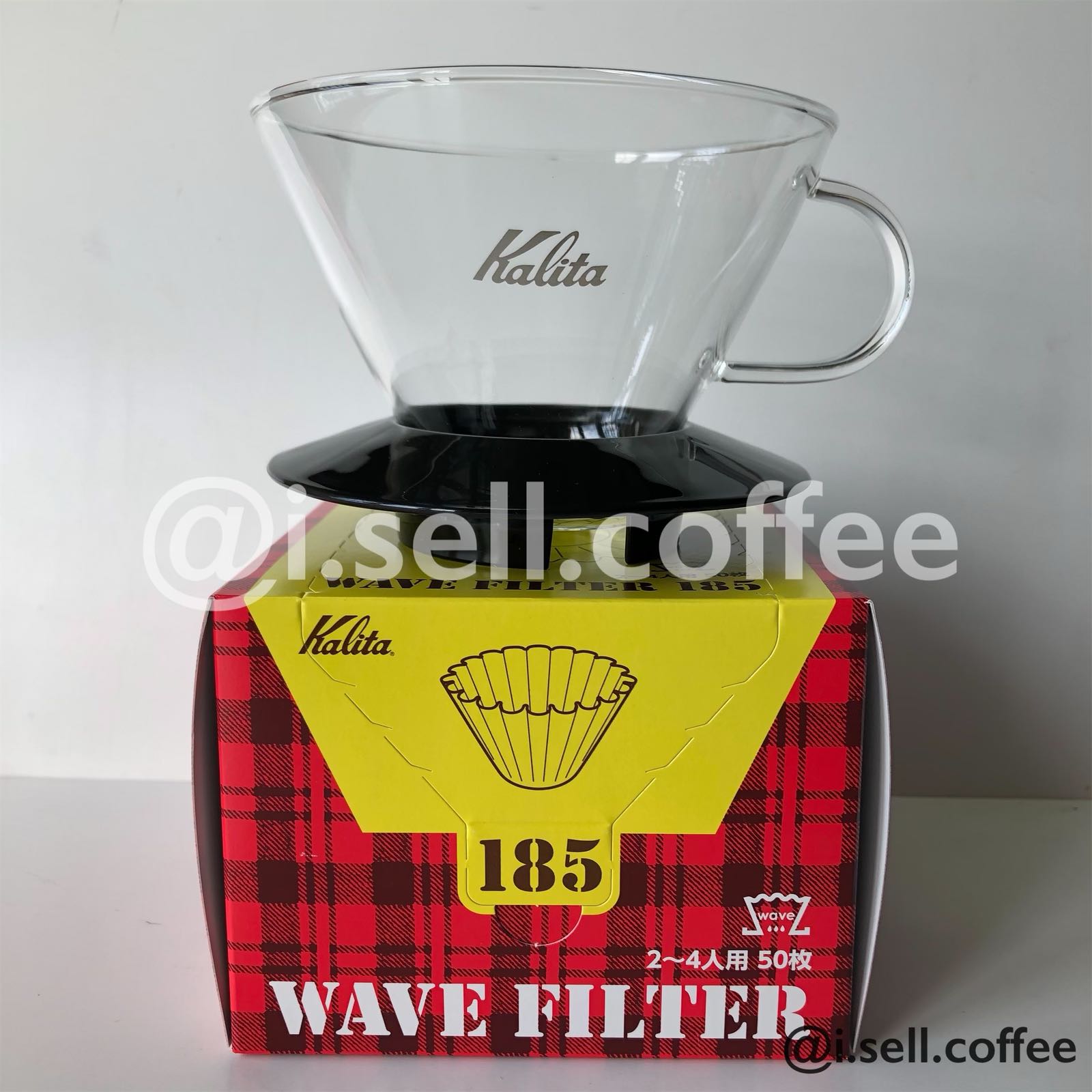 Kalita Wave Glass Dripper 185, Furniture & Home Living, Kitchenware
