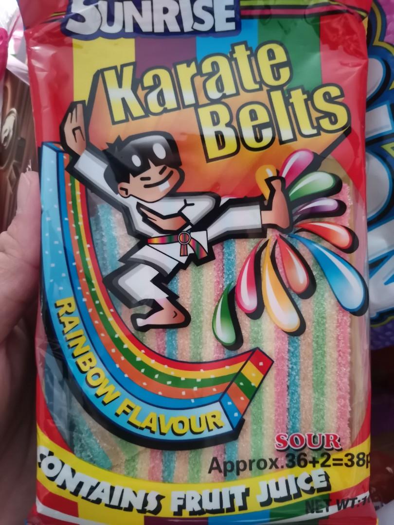 Karate sales belts candy