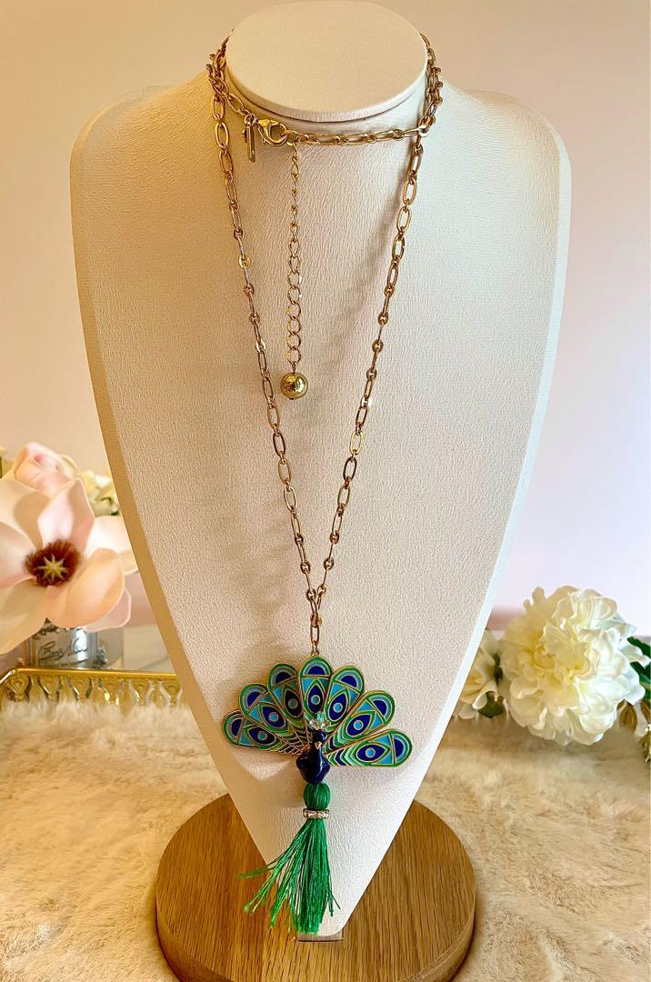 Kate spade peacock cheap necklace