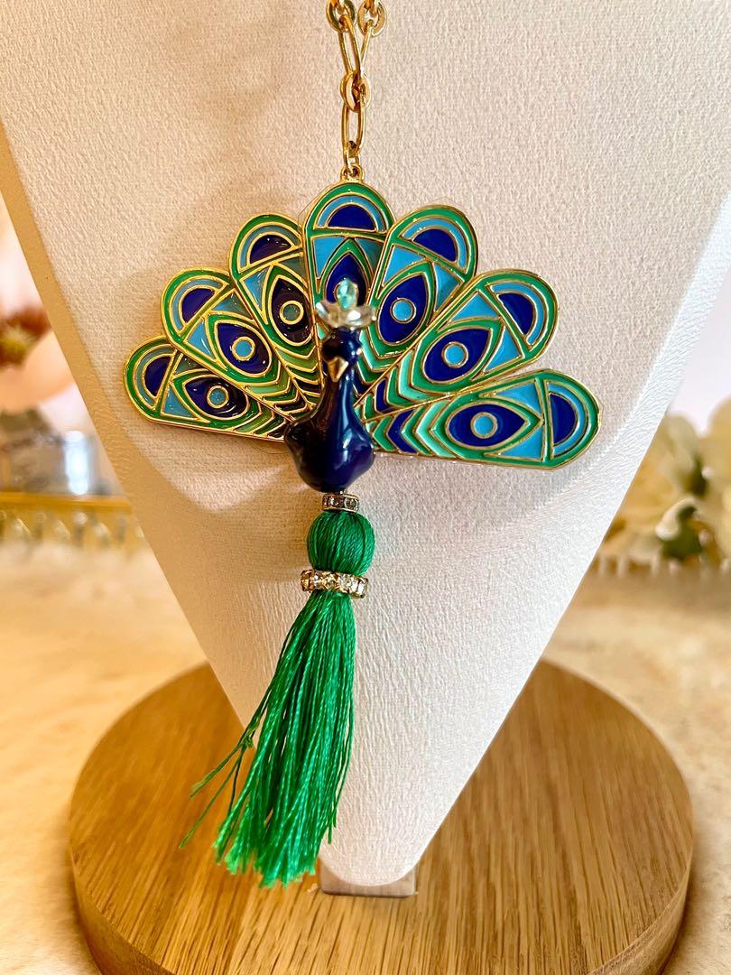 Kate spade peacock top necklace