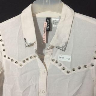 kemeja soft pink h&m divided