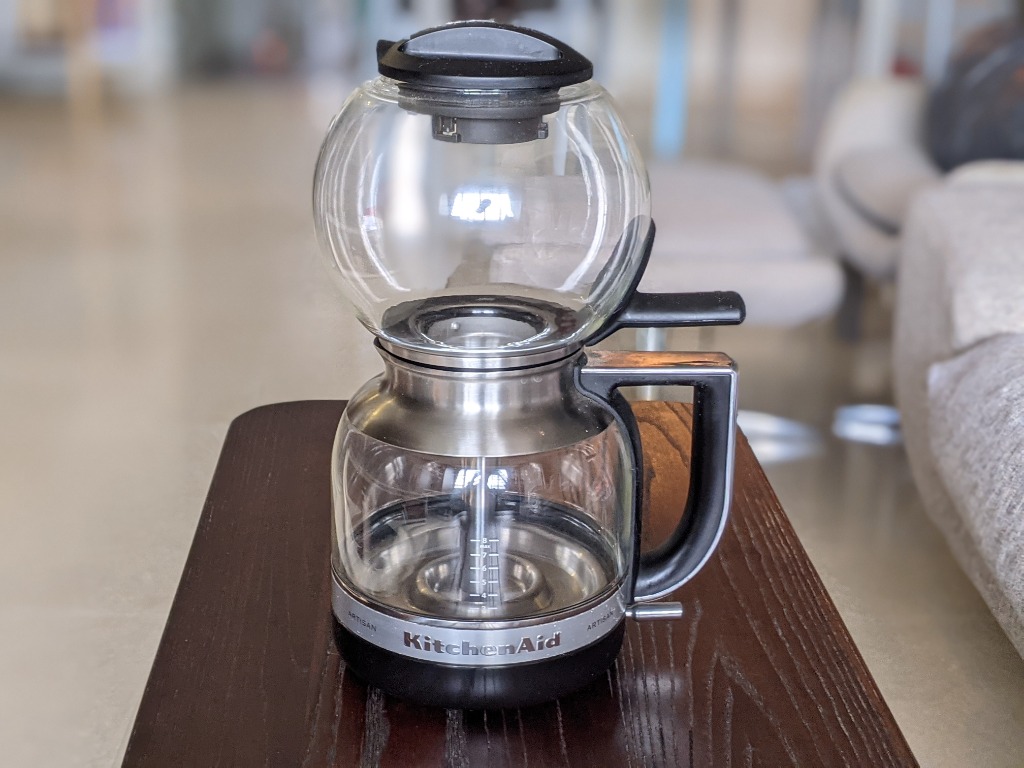 Kitchenaid vacuum coffee maker top