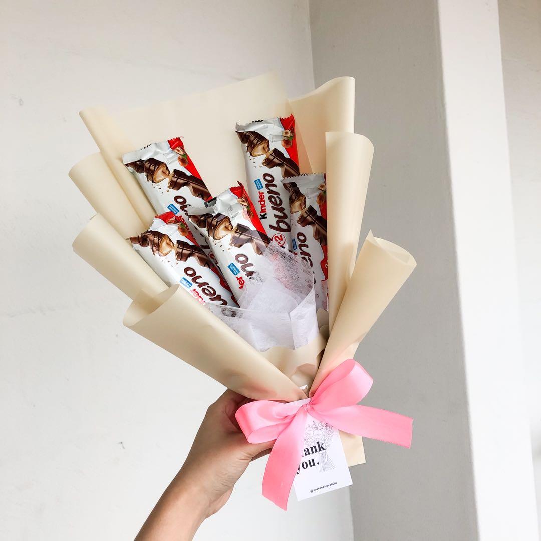 Chocolate Bar Bouquet Flower, Hobbies & Toys, Stationery & Craft