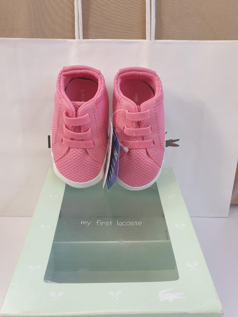 My first lacoste baby shoes hot sale