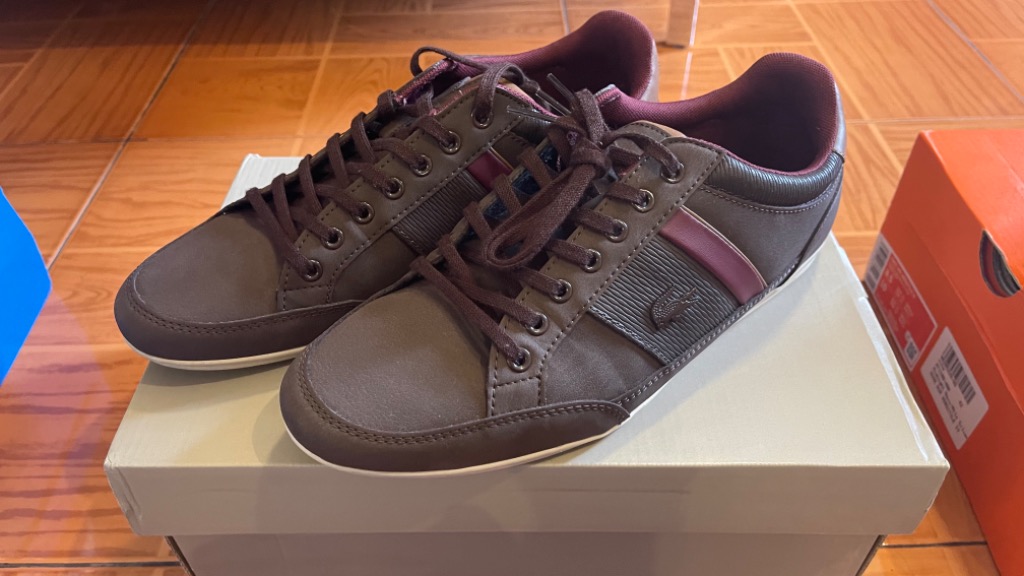 Lacoste chaymon 318 brown sales