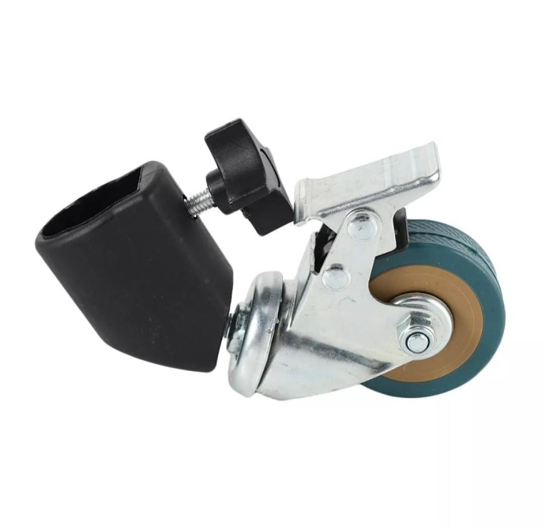 Light Stand Wheels Rolling Caster Studio Lightstand Wheels, Boom