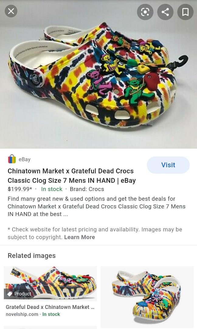 Crocs classic clog chinatown cheap market
