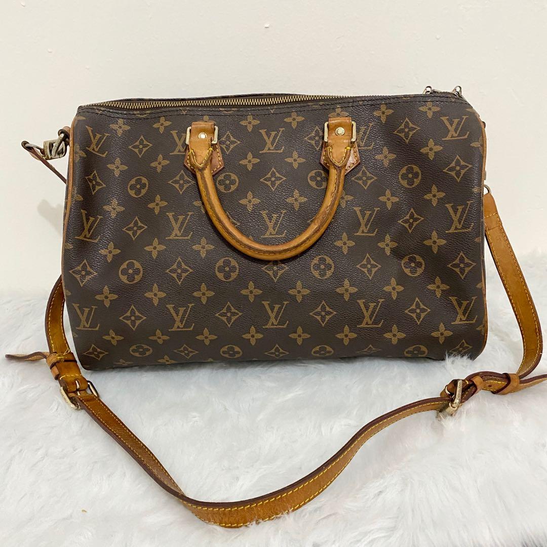 LV Speedy 40 Bando Monogram, Luxury, Bags & Wallets on Carousell