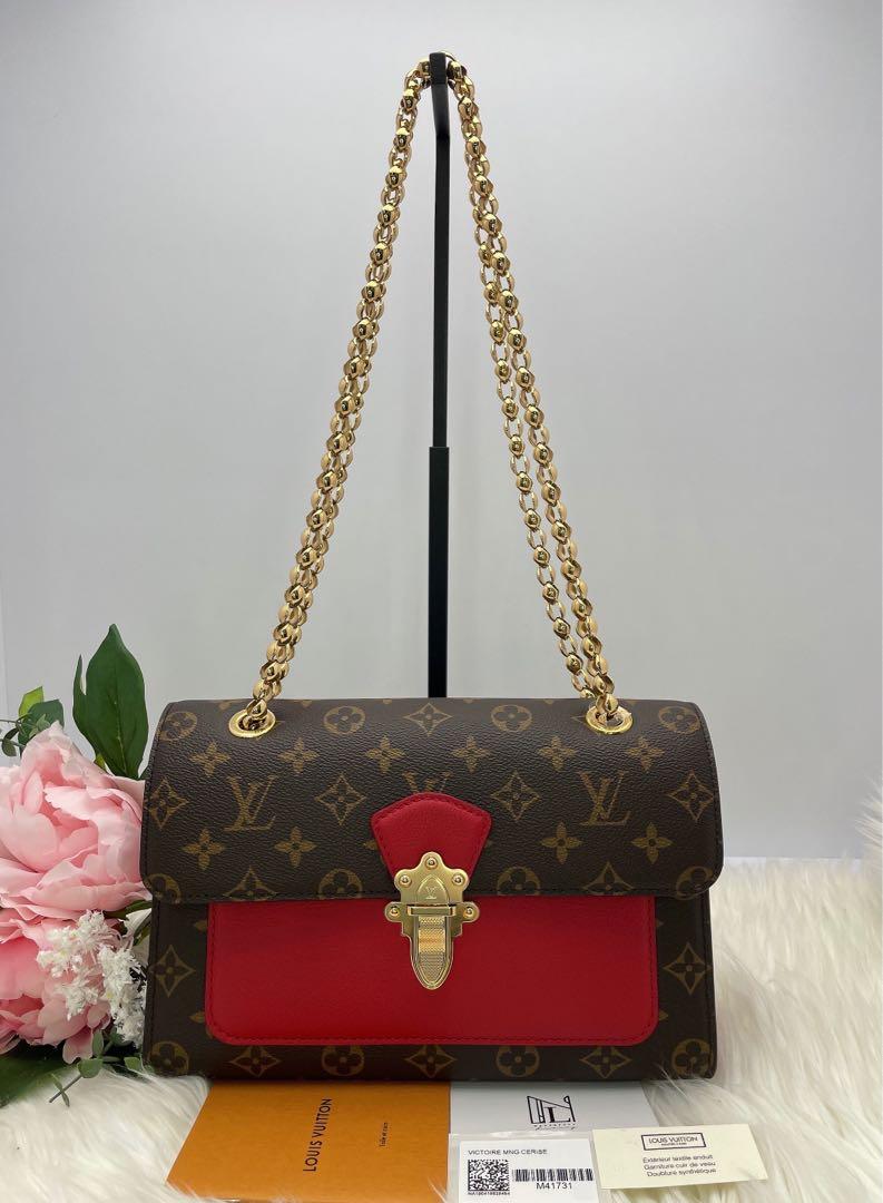 Louis Vuitton Pre-owned Victoire Monogram Cerise Red - TomsBag