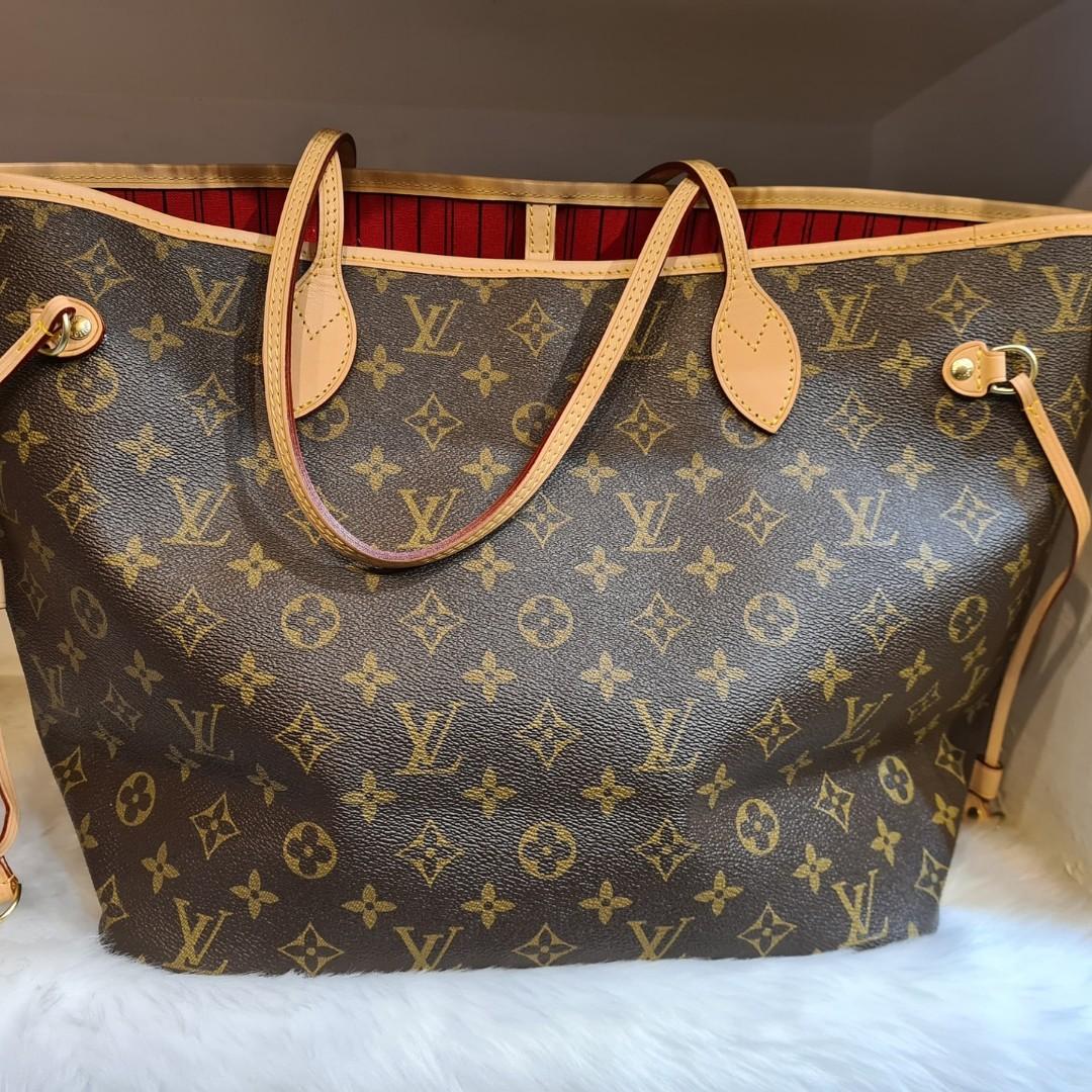 LV monogram neverfull patina tote bag, Luxury, Bags & Wallets on Carousell
