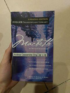 MACBETH BY WILLIAM SHAKESPEARE (UPDATED EDITION, FOLGER SHAKESPEARE LIBRARY)