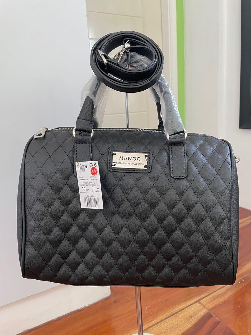 MANGO quilted 2 way bag