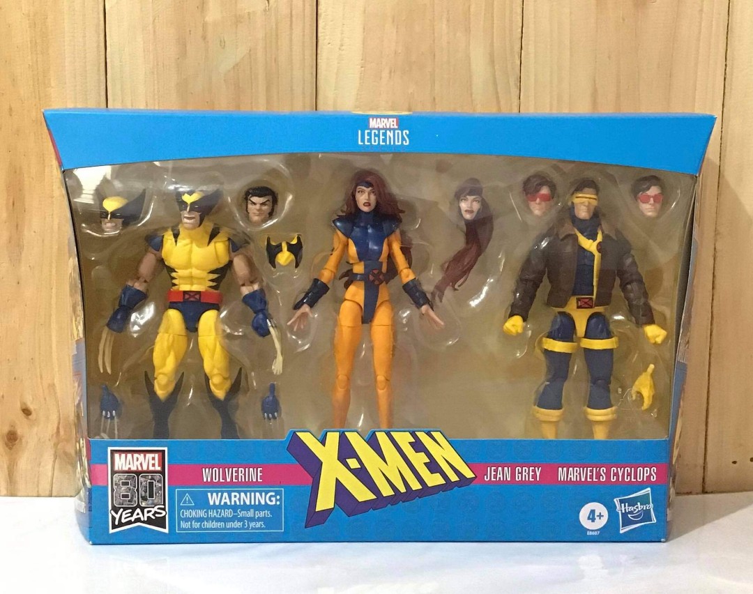 Marvel Legends X Men Jean Grey Wolverine and Cyclops 3 Pack, Hobbies ...