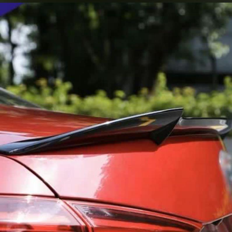Mazda 3 Spoiler Boot Lip, Car Accessories, Accessories on Carousell