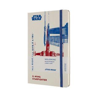 MOLESKINE: Limited Edition Star Wars Ruled Notebook (X-Wing Starfighter)