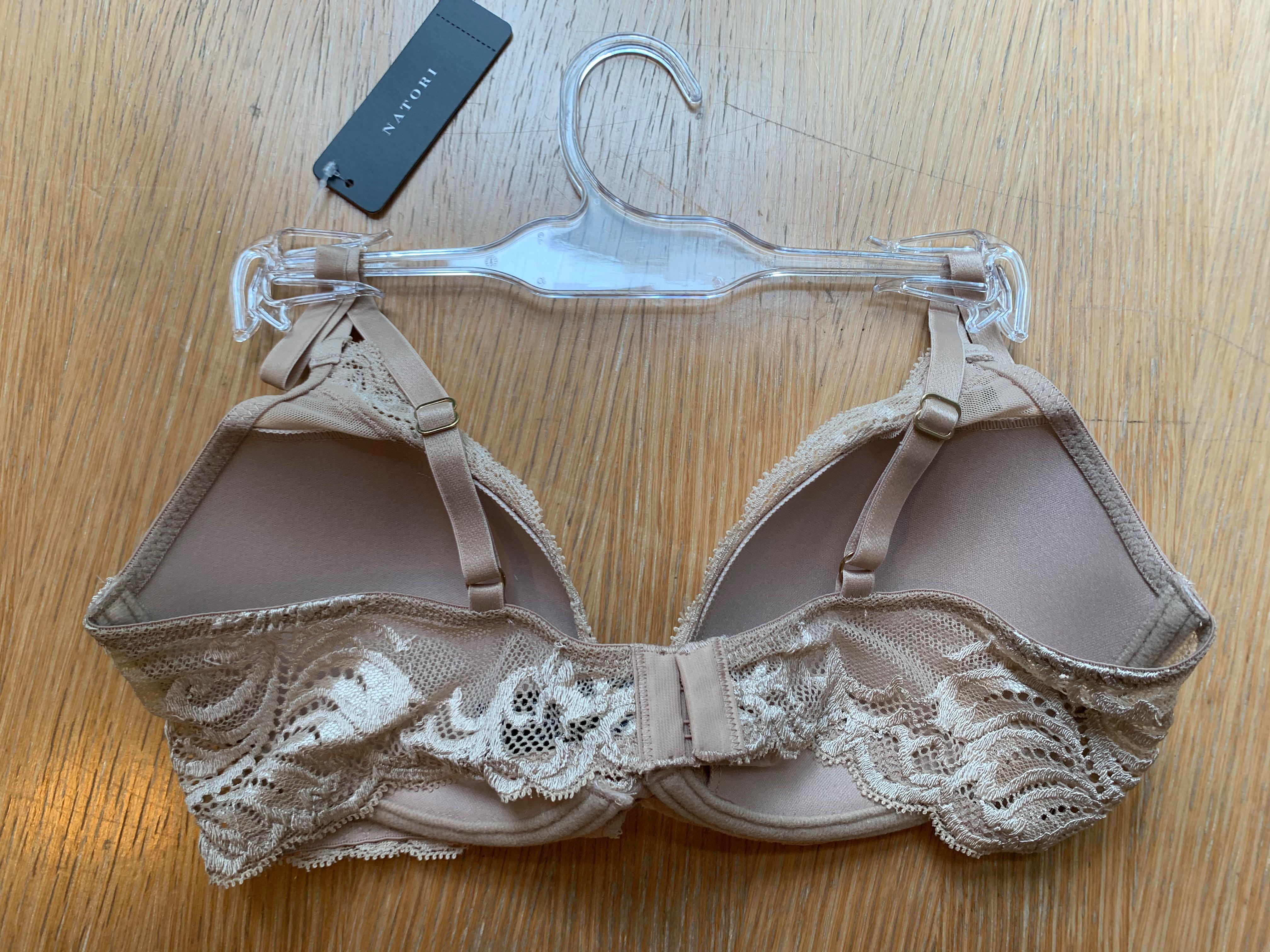 Natori Feathers Bra Cafe US size 36B NEW with tags