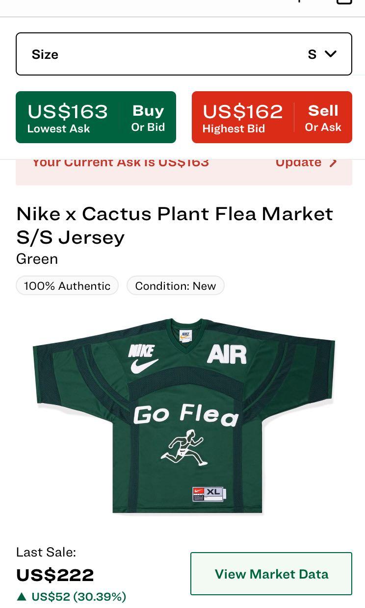 Nike x Cactus Plant Flea Market Hockey Jersey White Men's - FW19 - US