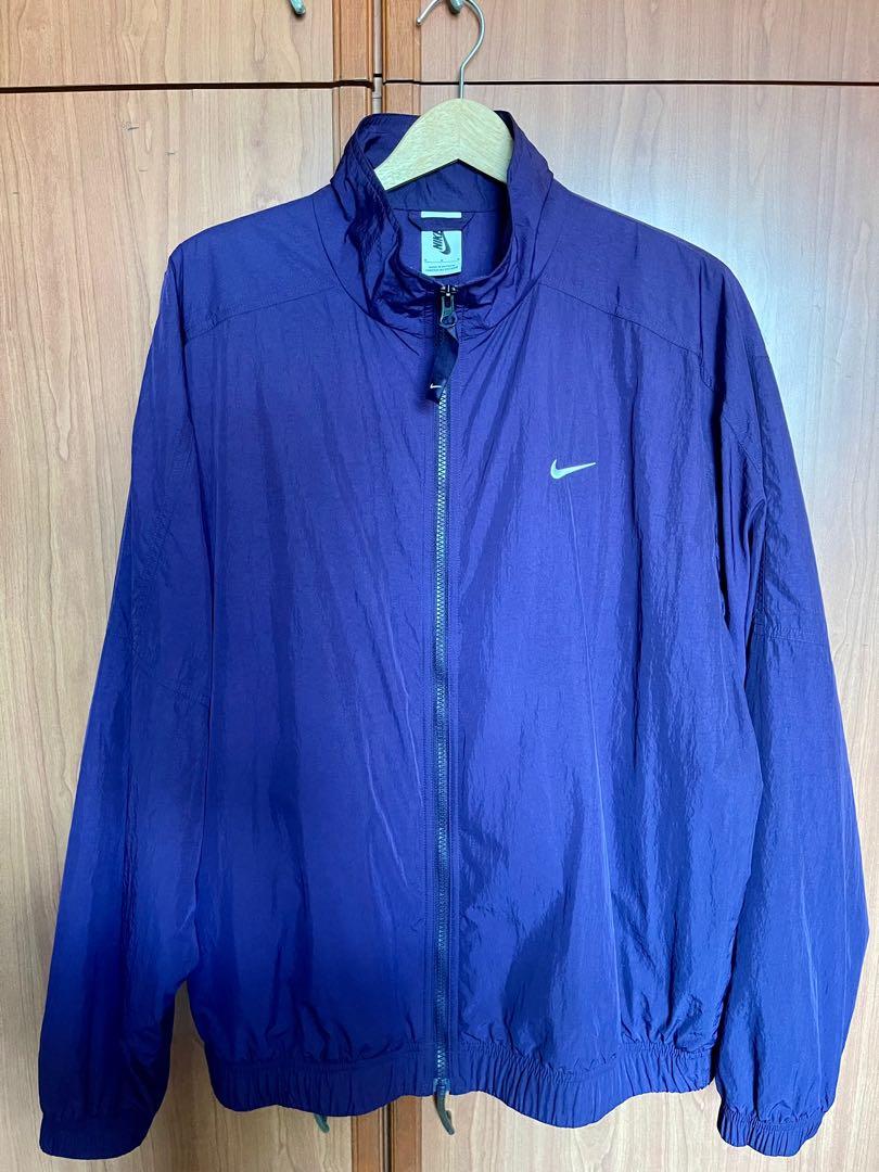 NikeLab Track Jacket Purple Size M Men s Fashion Coats Jackets and Outerwear on Carousell