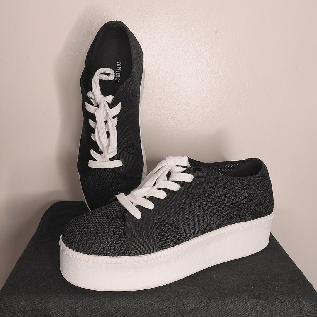 Platform sneakers forever 21 sales