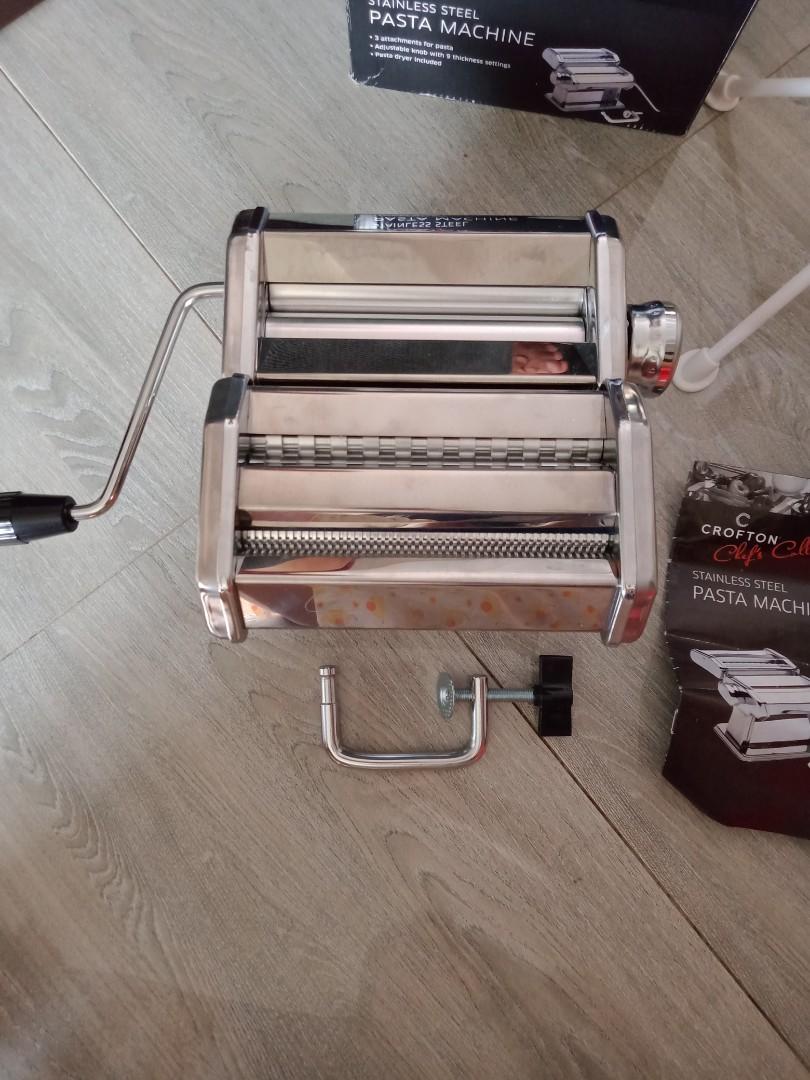 Pasta Maker with Pasta dryer (Category: Other Kitchenware & Tableware) located in Manila. Submitted by PickClickShip (Listing ID 1082496651, Image 3). Description: Make your own pasta! Easy to use and clean! Pasta Maker manual with Pasta Dryer AUS A nice and quality pasta maker for your home. Made of quality material, it is an important tool for making pasta at home with little effort. - stainless steel material - can make spaghetti, tagliatelle 