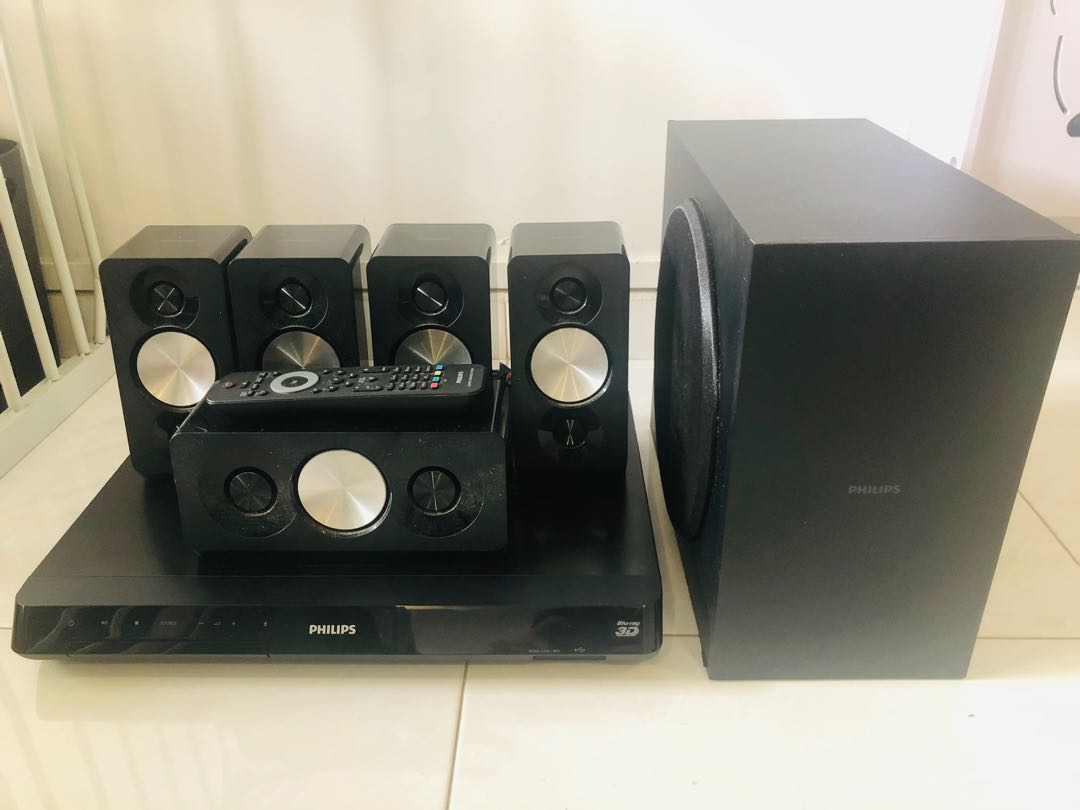 Phillips Home Theater System 1000W 5.1 surround, Audio, Soundbars