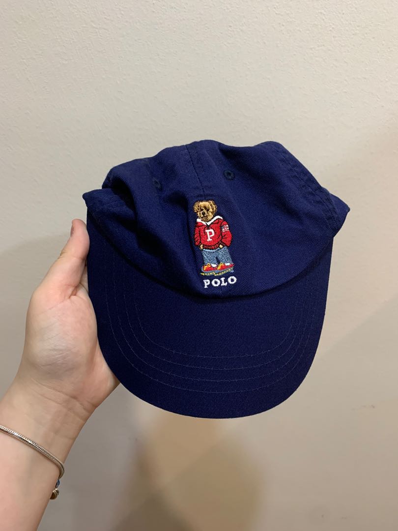 polo teddy bear hat