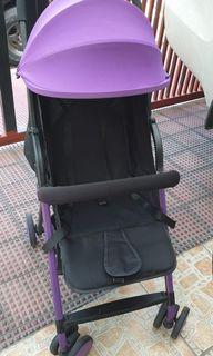 purple stroller for kids