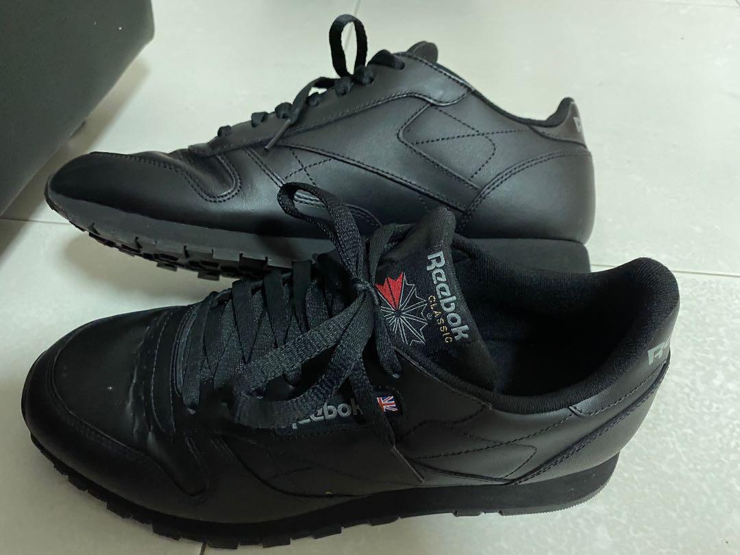 Reebok classic sales black 2267